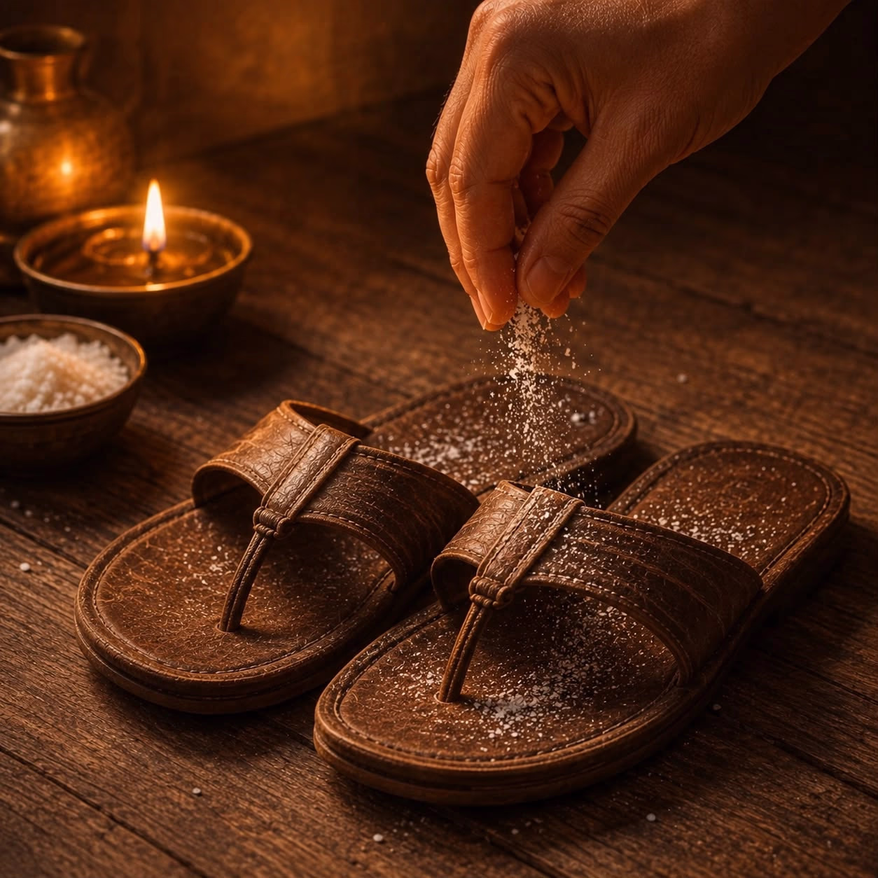 Salt Shoe Remedy for Jealousy and Protection